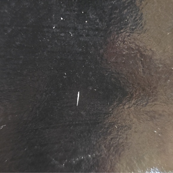 Michael Kors Black Patent Leather Gold Chain Tote Bag - Picture 3 of 7